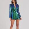 Ensemble Blazer & Short Sirène Chromatique