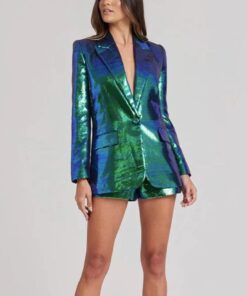 Ensemble Blazer & Short Sirène Chromatique