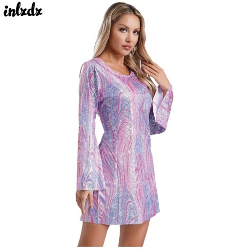 Robe Mini Disco Galaxy Rose & Lavande – Image 3