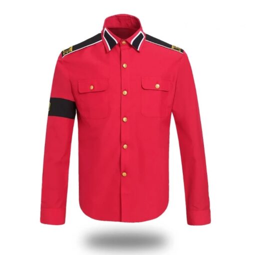 Chemise Rouge Parade Pop