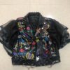Veste année 80 punk rebelle