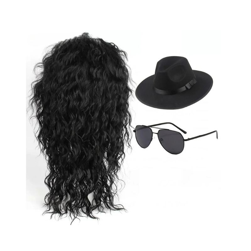 Kit déguisement homme année 80 Michael Jackson