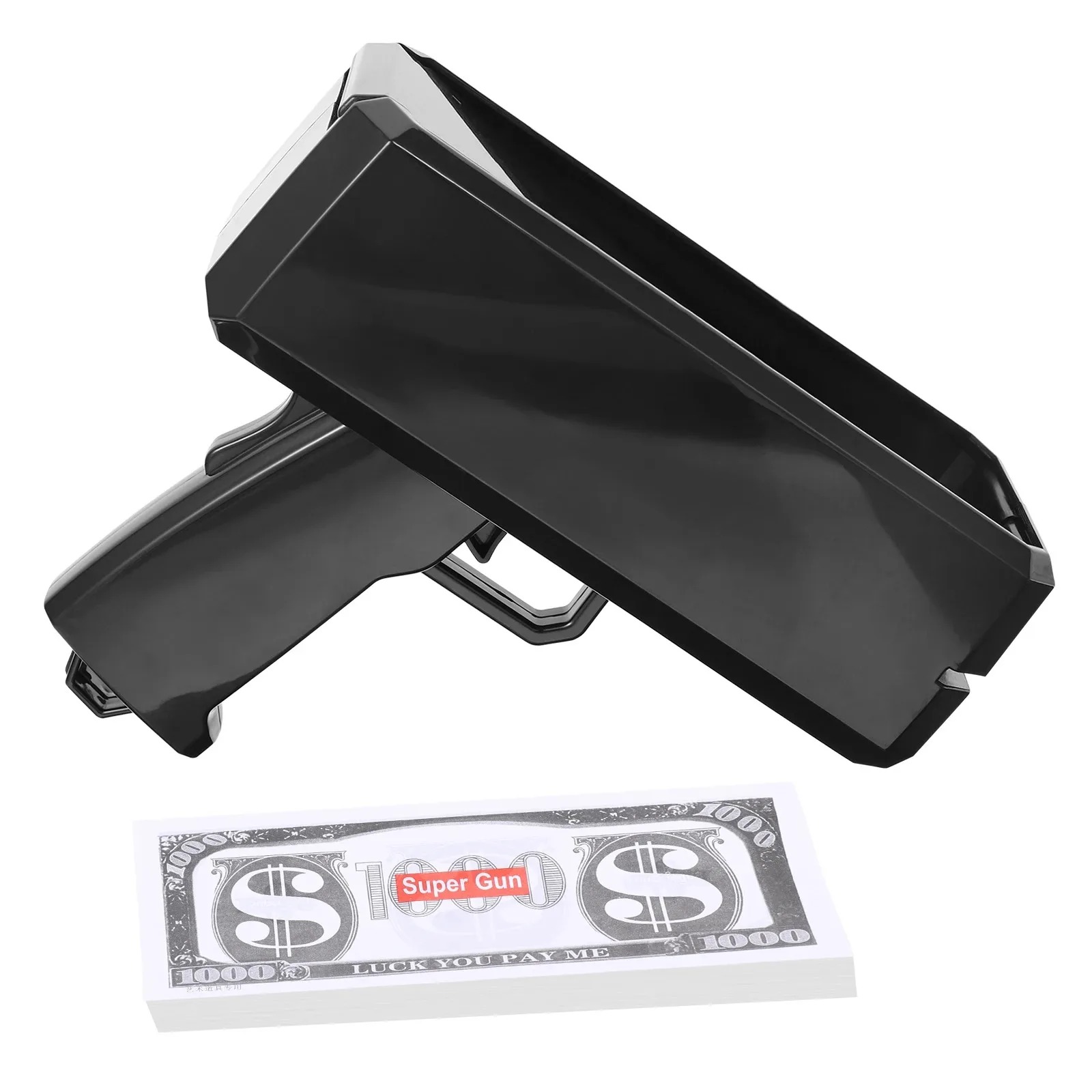 modèle noir du Pistolet lance-billets année 80