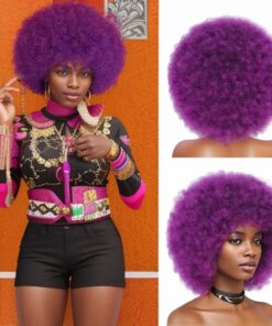 Perruque Afro Color Pop