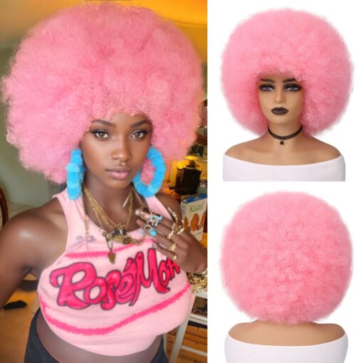 Perruque Afro Color Pop