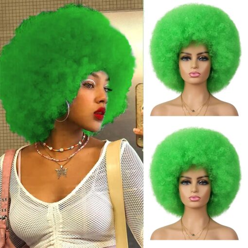 Perruque Afro Color Pop