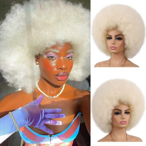 Perruque Afro Color Pop