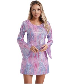 Robe Mini Disco Galaxy Rose & Lavande