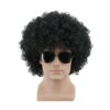 Perruque Afro Homme Noire Deluxe