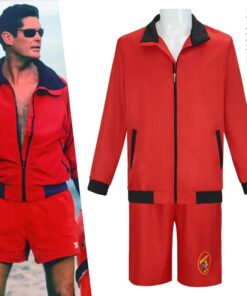 Tenue année 80 sauveteur rouge