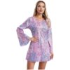Robe Mini Disco Galaxy Rose & Lavande