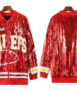Veste Sequin Rouge Chiefs Kansas