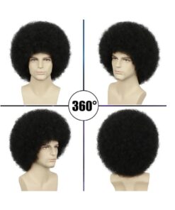 Perruque Afro Homme Noire