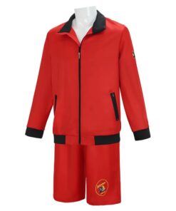 Tenue année 80 sauveteur rouge