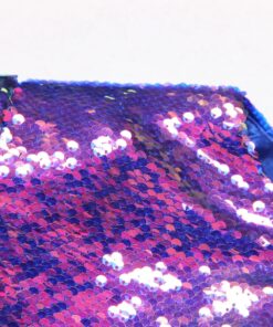 tissu de la Robe Glam Chromatique à Sequins