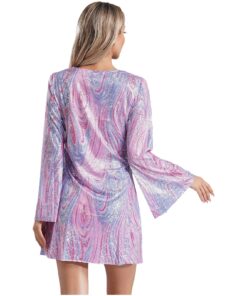 Robe Mini Disco Galaxy Rose & Lavande