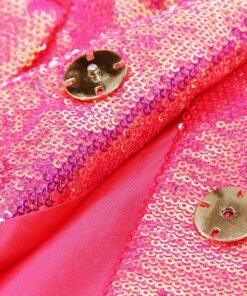 Tailleur Pailleté Fuchsia Flamme