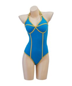 Maillot Glam Jungle Turquoise & Jupe Léopard