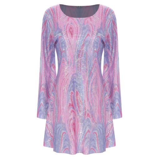 Robe Mini Disco Galaxy Rose & Lavande
