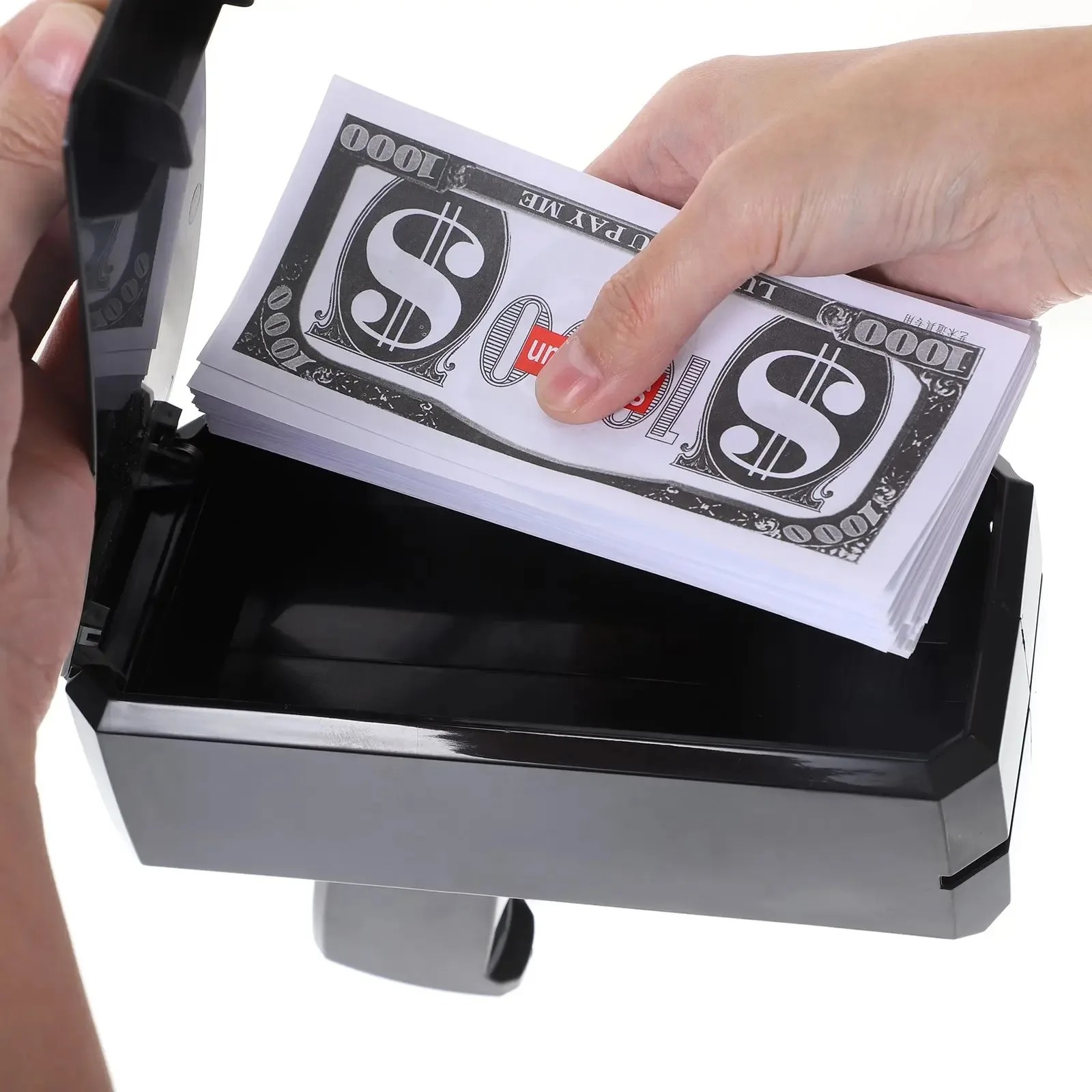 utilisation du Pistolet lance-billets année 80