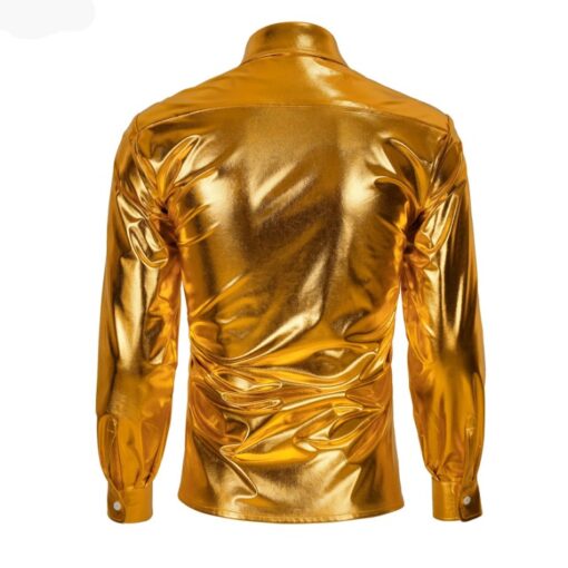 Ensemble Disco Doré Homme