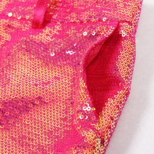 Tailleur Pailleté Fuchsia Flamme