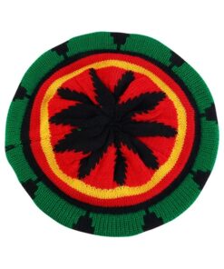 Bonnet Rasta Dreadlocks Tricolore