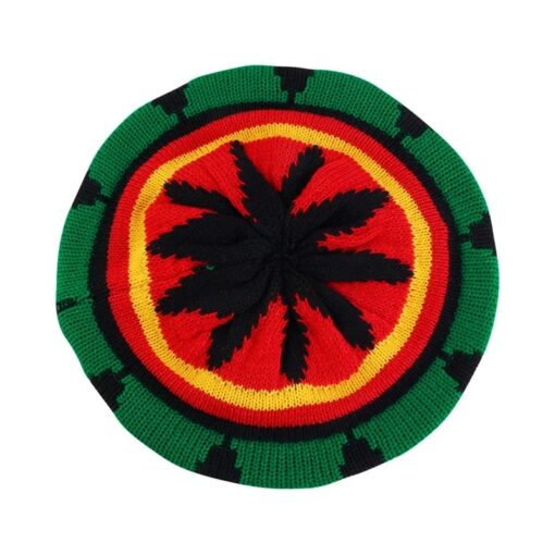 Bonnet Rasta Dreadlocks Tricolore