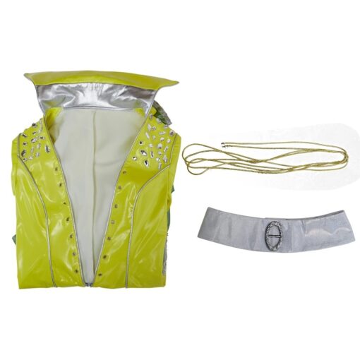 Tenue Disco ABBA Jaune Fluo