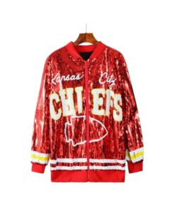Veste Sequin Rouge Chiefs Kansas