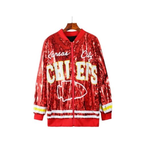 Veste Sequin Rouge Chiefs Kansas