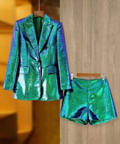 Ensemble Blazer & Short Sirène Chromatique