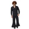 Ensemble Disco Homme Pailleté Noir