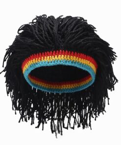 Perruque Dreadlocks Tricotée Rasta Jamaïcaine