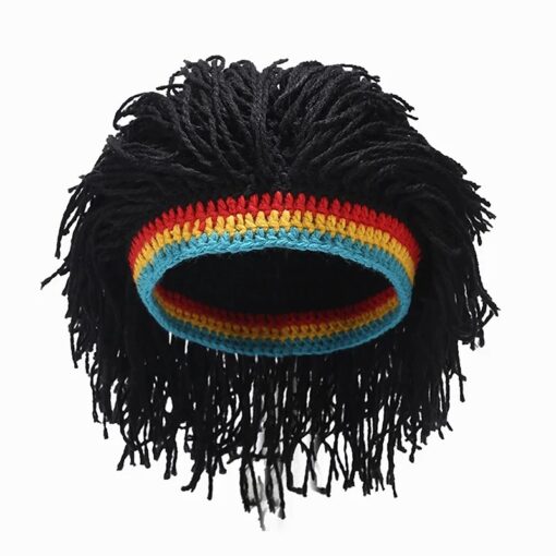 Perruque Dreadlocks Tricotée Rasta Jamaïcaine