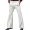 Pantalon Évasé Homme Disco Années 80