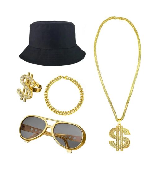 Kit Rapper Bling Année 80