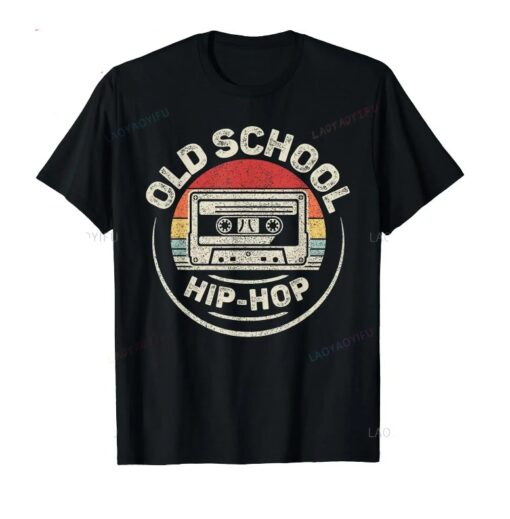 T-shirt année 80 old school hip-hop
