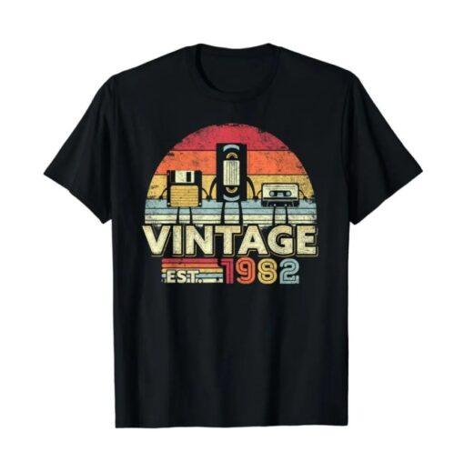 T-shirt vintage 1982