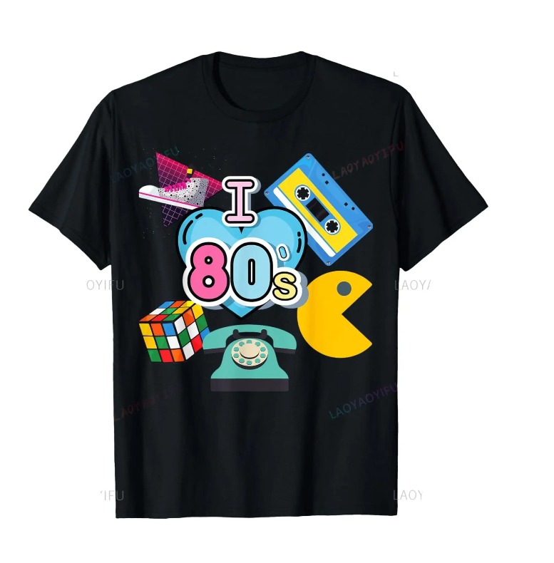 T-shirt année 80 pop culture
