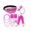 Set accessoire année 80 fluo