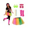 Tenue femme année 80 fluo