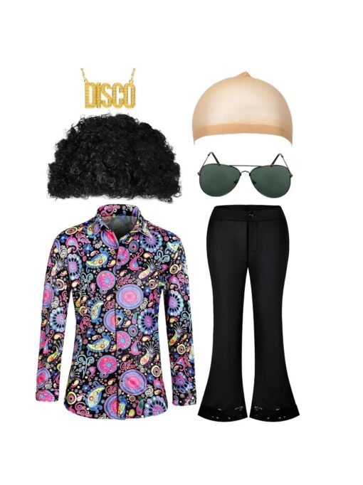 Tenue Disco Homme Psyché Années 80