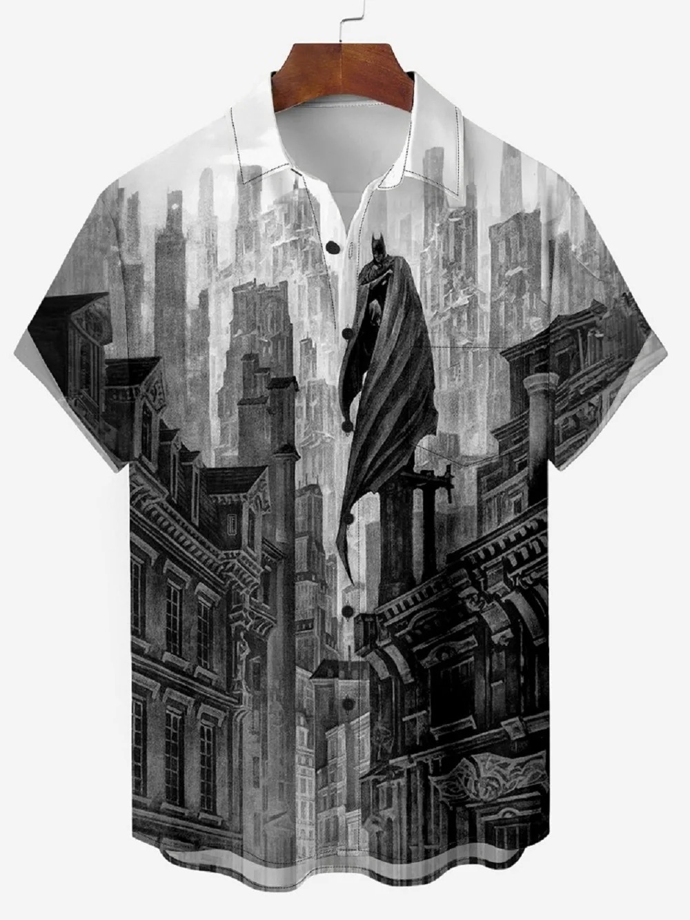 Chemise année 80 gothique urbaine