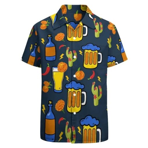 Chemise Année 80 Fiesta Bière