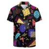 Chemise Année 80 Memphis Night
