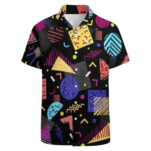 Chemise Année 80 Memphis Night