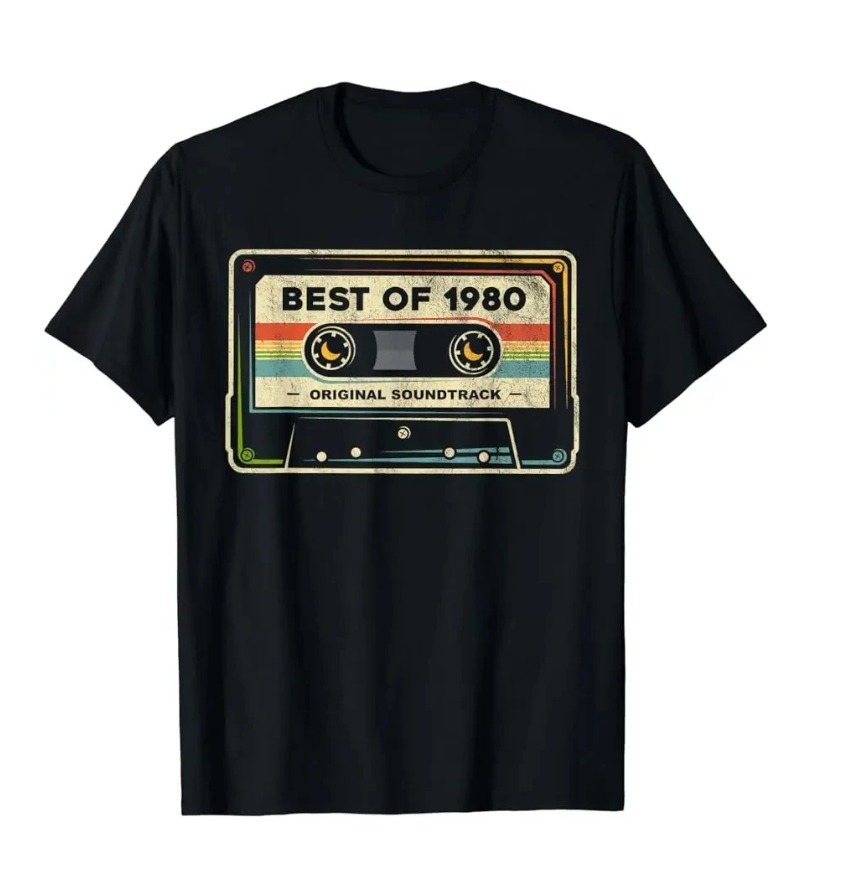 T-shirt best of 1980