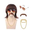 Kit Moustache & Mullet Disco Macho