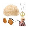 Kit Hippie Disco Blond Années 80